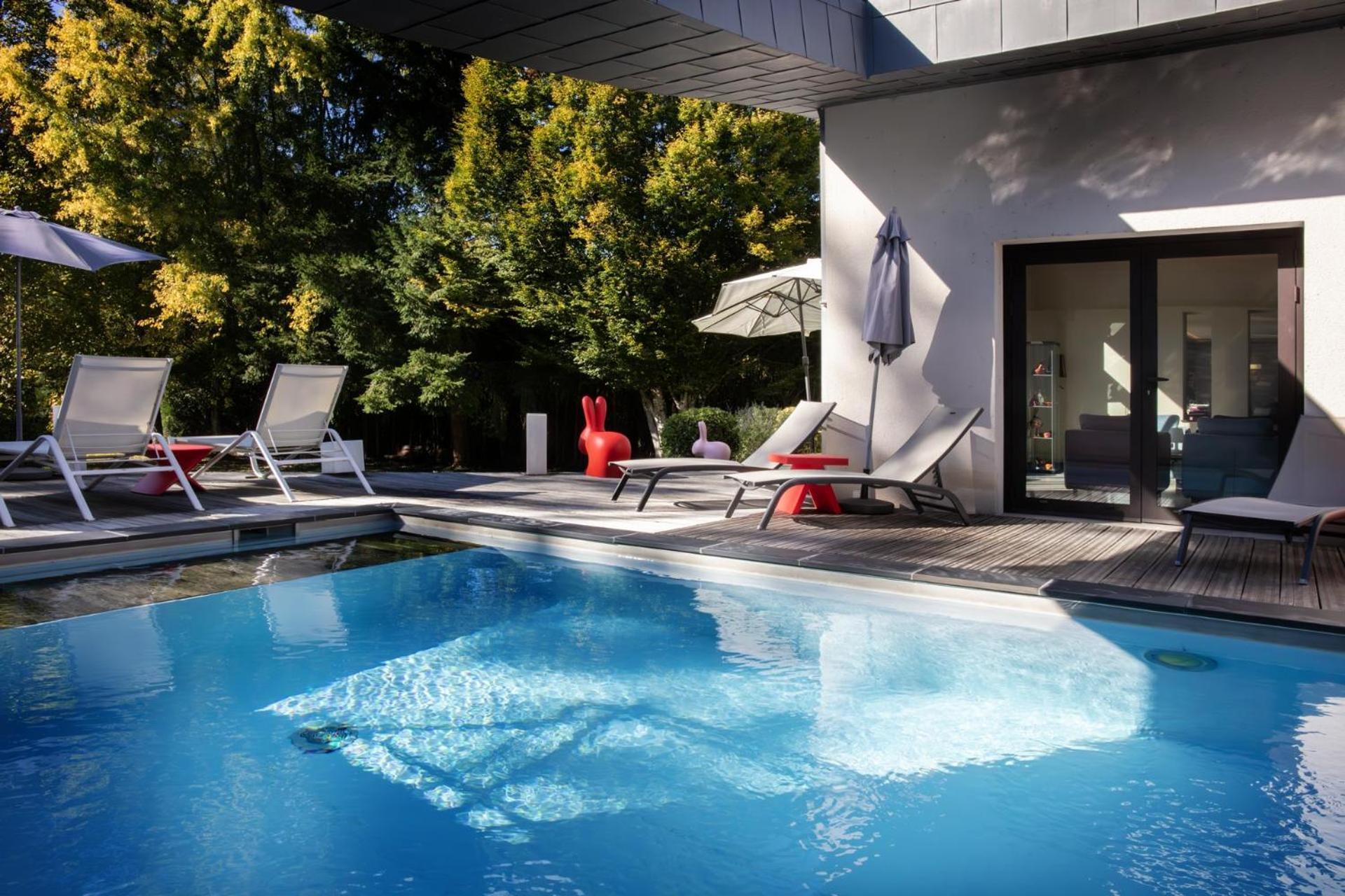 L'Aubiniere Hotel Restaurant & Spa Saint-Ouen-les-Vignes Exterior photo